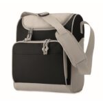 MP2502520 bolsa nevera bolsillo frontal negro poliester 1