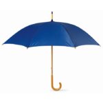 MP2505440 paraguas con mango de madera azul poliester 4