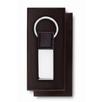 MP2506690 llavero de poli piel negro pu 3