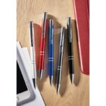 MP2507500 boligrafo pulsador tinta negra cobre aluminio 2