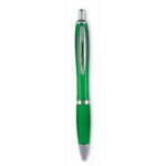 MP2508100 Keto - Bolígrafo Río de color en ABS Verde Transparente