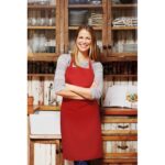 MP2509500 delantal de cocina de algodon rojo algodon 5