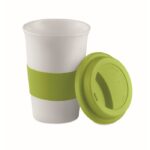 MP2511050 taza ceramica y tapa silicona verde lima ceramica 2