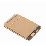 MP2512410 libreta con boligrafo y marcad beige papel 7