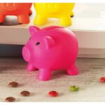 MP2512700 hucha de cerdito fucsia pvc 2