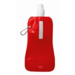 MP2514220 Jifa - Botella de agua plegable Rojo Transparente