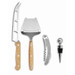 MP2515260 set para queso y vinos natural bambu 7