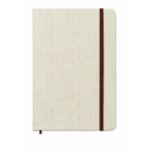 MP2519380 cuaderno a5 con tapa de canvas beige lona 7