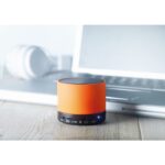 MP2519720 altavoz camping inalambrico naranja metal 2