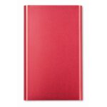 MP2520110 power bank plano 4000 mah rojo aluminio 2