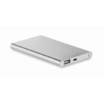 MP2520120 power bank plano 4000 mah plateado aluminio 1