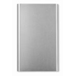 MP2520120 power bank plano 4000 mah plateado aluminio 2