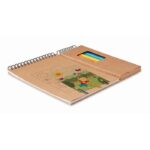 MP2520820 set de lapices y cuaderno beige papel 3