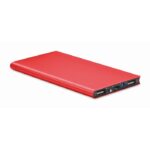 MP2522420 power bank de 8000 mah rojo aluminio 1