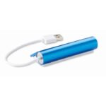 MP2522590 hub usb de 4 puertos azul aluminio 4