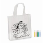 MP2524080 mini bolsa para colorear blanco non woven 1