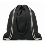 MP2526810 mochila en canvas color y asas negro algodon 1