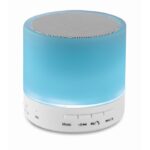 MP2527250 altavoz circular inalambrico blanco plastico 4