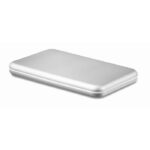 MP2527500 powerbank solar 4000 mah plateado aluminio 5