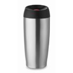 MP2528410 vaso de doble capa 350 ml plateado acero inoxidable 1