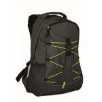 MP2535700 mochila fluorescente verde 600d poliester 4