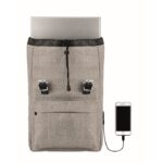 MP2536360 mochila de poliester 600d gris poliester 3