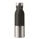 MP2539350 termo de doble capa 600 ml negro acero inoxidable 4