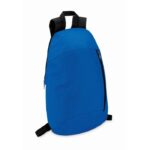 MP2540490 mochila con bolsillo delantero azul real 600d poliester 2