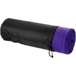 MP2621250 manta polar con bolsa purpura 100 tejido polar 200 gm2 1