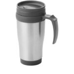 MP2622070 taza isotermica de 400 ml gris acero inoxidable plastico 1