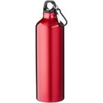 MP2622160 botella de 770ml de aluminio con mosqueton rojo aluminio 1