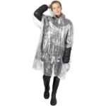 MP2624500 poncho impermeable desechable con funda blanco plastico pe 4