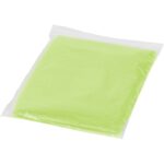 MP2624510 poncho impermeable desechable con funda verde plastico pe 3