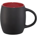 MP2625350 taza de ceramica de 400 ml con base de madera negro ceramica 2