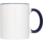 MP2627510 taza de 350 ml para sublimacion con asas e interior de color azul ceramica 2