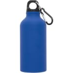 MP2628760 botella con acabado mate y mosqueton de 400ml azul aluminio 2