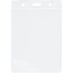 MP2631400 funda colgable para tarjetas blanco plastico pvc 2