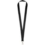 MP2631480 lanyard con mosqueton practico negro poliester 1