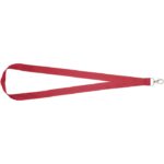 MP2631510 lanyard con mosqueton practico rojo poliester 3
