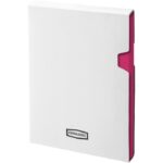 MP2636410 libreta a5 de tapa dura rosa carton papel de cuero artificial 3