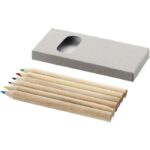 MP2636550 Zaqi - Set de 6 lápices de colores Gris Claro