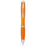 MP2637480 boligrafo de color con empuadura de color naranja plastico abs 1