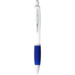 MP2641510 boligrafo blanco con empuadura de color blanco plastico abs 2