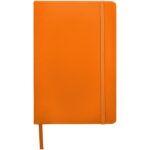 MP2641940 libreta a5 de tapa dura naranja plastico de poliuretano 2