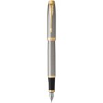 MP2643820 parker pluma estilografica gris laton 2