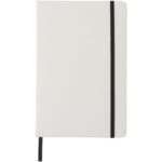 MP2645800 libreta a5 blanca con cinta de color blanco plastico de poliuretano 2