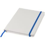 MP2645810 libreta a5 blanca con cinta de color blanco plastico de poliuretano 1