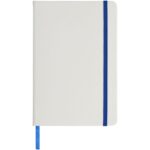 MP2645810 libreta a5 blanca con cinta de color blanco plastico de poliuretano 2