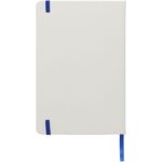 MP2645810 libreta a5 blanca con cinta de color blanco plastico de poliuretano 3