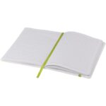 MP2645830 libreta a5 blanca con cinta de color blanco plastico de poliuretano 4